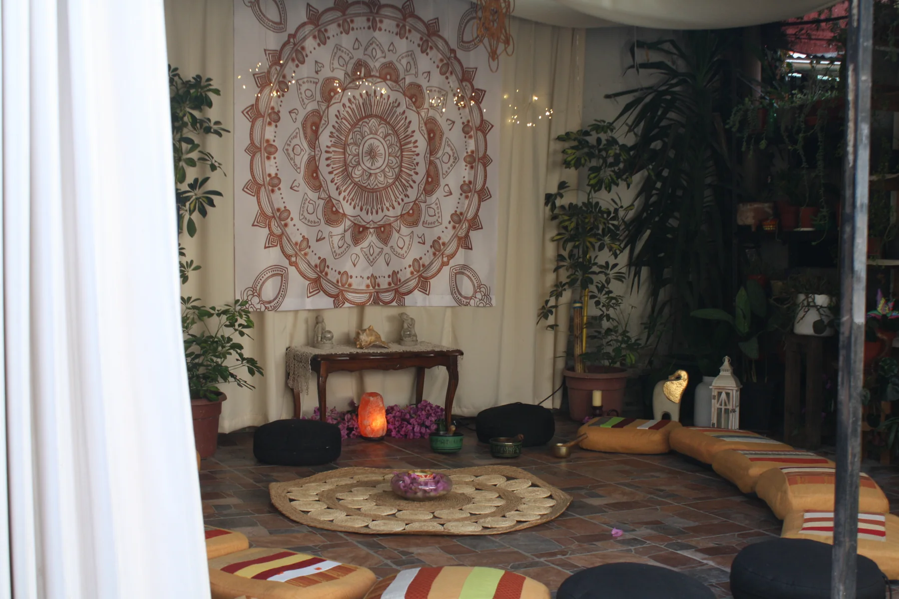 Espacio preparado para una experiencia de Vía Espiral